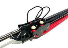 Load image into Gallery viewer, Vendetta double roller bluewater speargun muzzle, side on front view