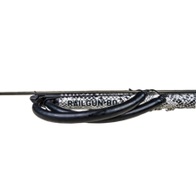 Load image into Gallery viewer, Aimrite Venom Rail speargun - white sea snake close up side view