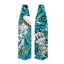 Load image into Gallery viewer, Freediving and spearfishing fins, (jelly fish) front angle