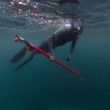 Load image into Gallery viewer, Envy pro rail speargun, in use