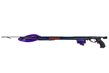 Load image into Gallery viewer, Aimrite Venom Rail speargun - purple serpent full side view