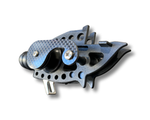 Load image into Gallery viewer, single roller muzzle for spearguns, side angle