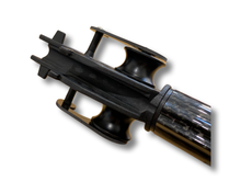 Load image into Gallery viewer, single roller muzzle for spearguns, front angle