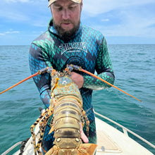 Load image into Gallery viewer, 1.5mm spearfishing wetsuit (blue/green colour)