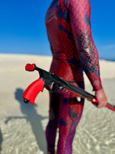 Load image into Gallery viewer, Envy roller speargun, back end close up