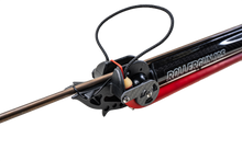 Load image into Gallery viewer, Aimrite Vendetta roller speargun close up front/side angle view of muzzle