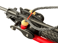 Load image into Gallery viewer, Vendetta roller speargun muzzle, top down view