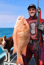 Load and play video in Gallery viewer, red fish boat ocean