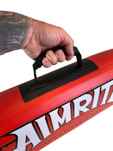 Load image into Gallery viewer, aimrite bluewater float red, close up of handle

