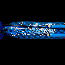 Load image into Gallery viewer, close up of colour customised Aimrite speargun blue
