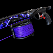 Load image into Gallery viewer, close up of colour customised Aimrite speargun lightning
