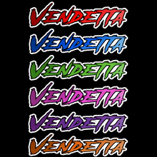Load image into Gallery viewer, Aimrite Vendetta stickers multiple colours
