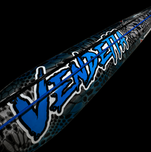 Load image into Gallery viewer, close up of colour customised Aimrite speargun blue and grey
