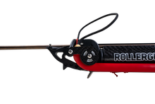 Load image into Gallery viewer, Aimrite vendetta roller speargun close up side view of muzzle
