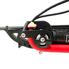 Load image into Gallery viewer, Close-up of a mechanical component with red and black colors on a white background
